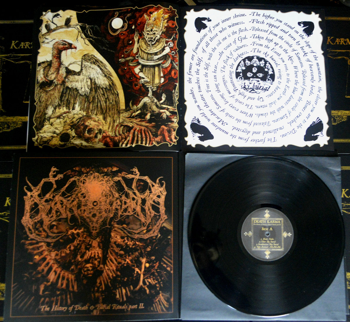 Death Karma - The History of Death & Burial Rituals Part 2 (12" LP, Black Vinyl)
