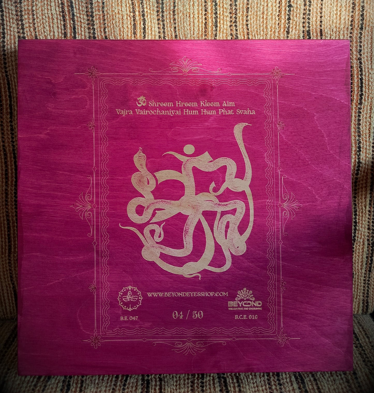 Cult of Fire – Life, Sex and Death (Limited 12" Picture Shape LP Wooden Box)