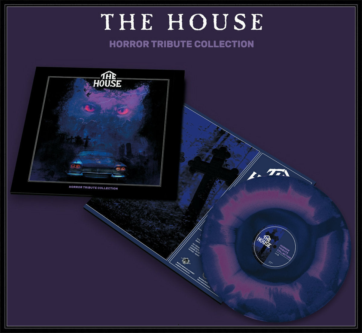 The House - Horror Tribute Collection (Limited 12" LP, Sea Blue / Grimace Purple Vinyl)