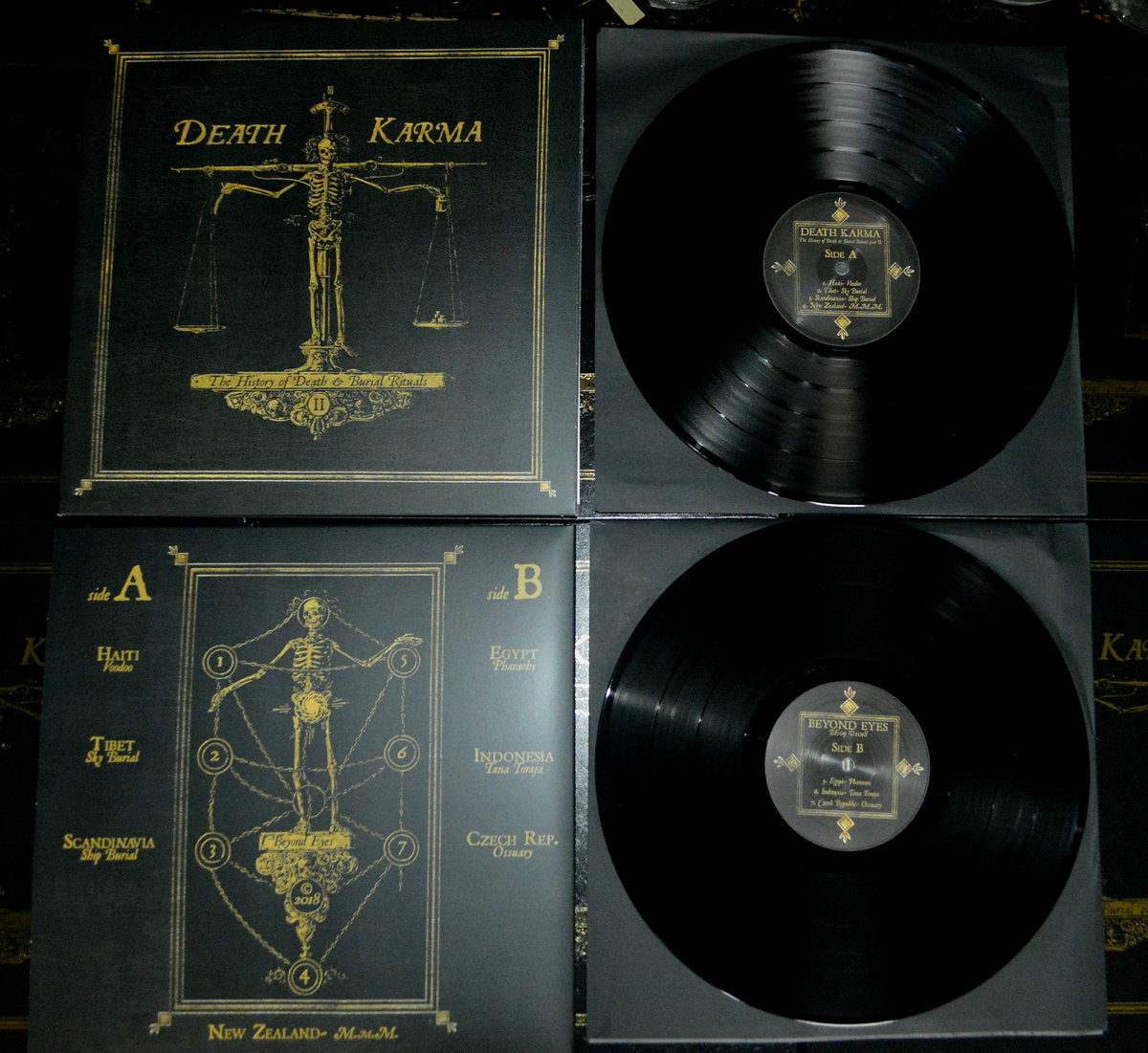 Death Karma - The History of Death & Burial Rituals Part 2 (12" LP, Black Vinyl)