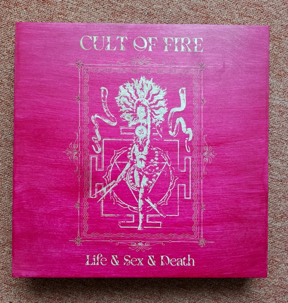 Cult of Fire – Life, Sex and Death (Limited 12" Picture Shape LP Wooden Box)