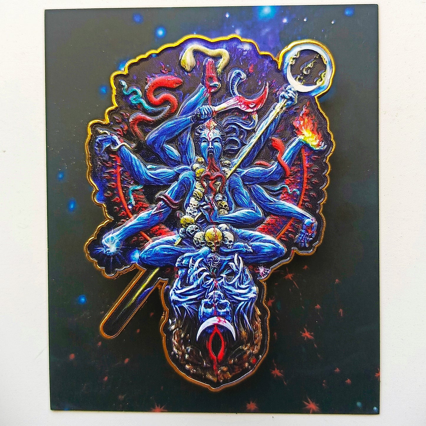 Cult of Fire – Ascetic Meditation of Death (Ltd. Large 3D Pin)