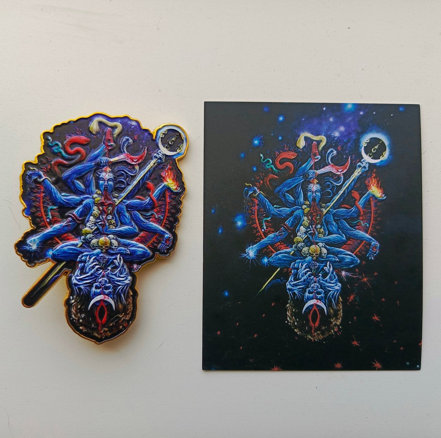 Cult of Fire – Ascetic Meditation of Death (Ltd. Large 3D Pin)