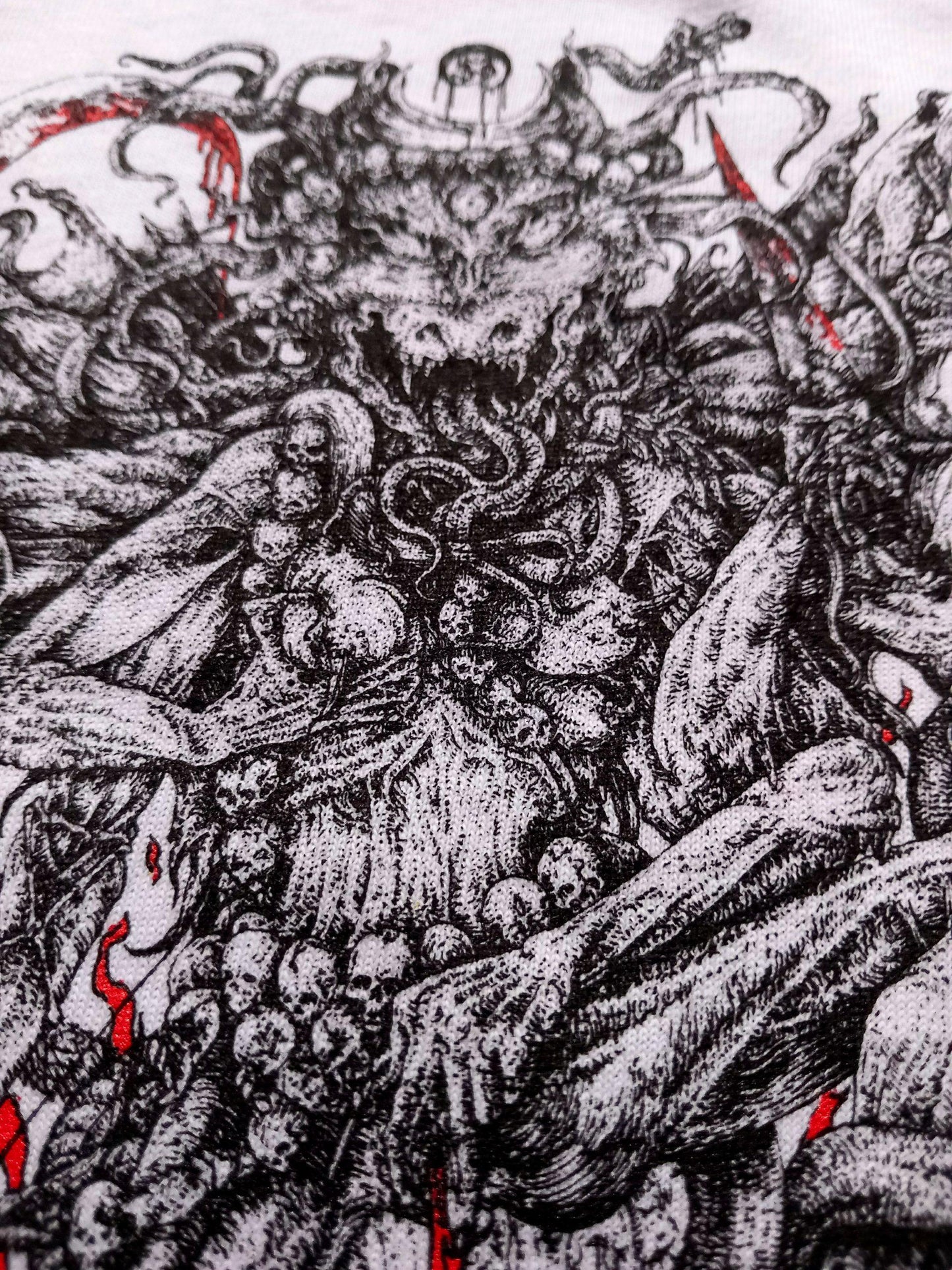 Cult of Fire – Gruesome Dance of Death (White Men’s T-Shirt)