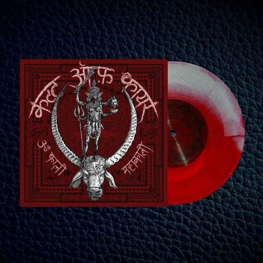 CULT OF FIRE – Om Kali Maha Kali (Ltd. 7″ Bone/Red EP)