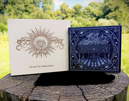 CULT OF FIRE – The One, Who Is Made of Smoke (Deluxe Wooden Box CD – Ivory)
