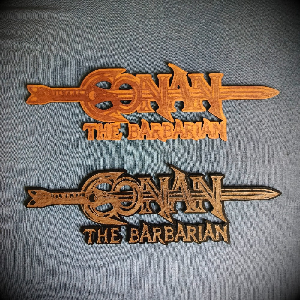 Conan the Barbarian Wooden Wall Decor (38 cm)