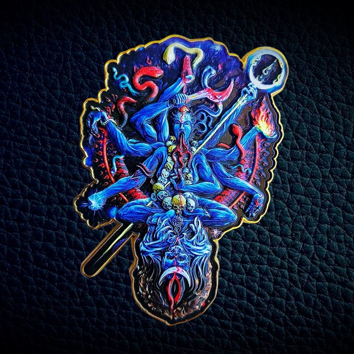 Cult of Fire – Ascetic Meditation of Death (Ltd. Large 3D Pin)