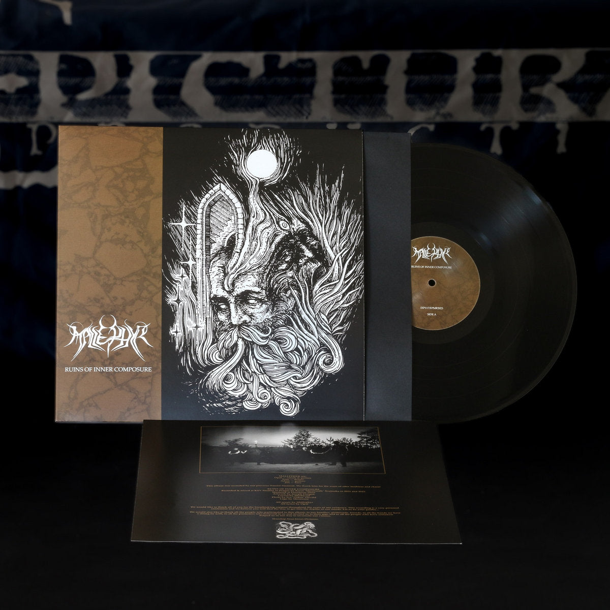 Mallephyr - Ruins of Inner Composure (Limited 12" LP, Black Vinyl)