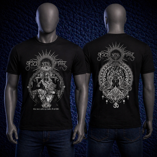 Cult of Fire – The One Who Is Made of Smoke (Black Men’s T-Shirt)